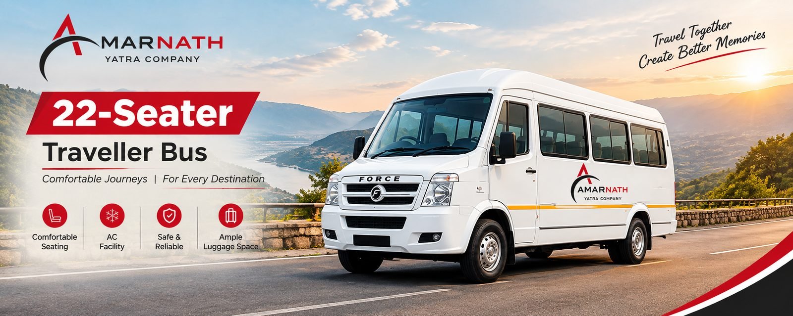 22-Seater Traveller Bus