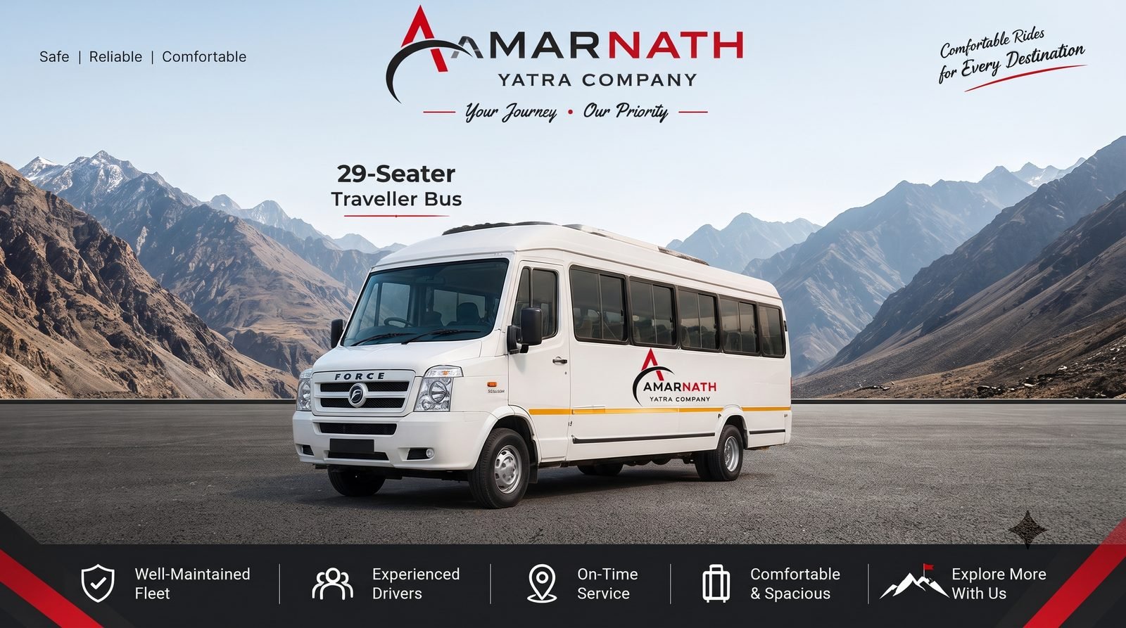29-Seater Traveller Bus