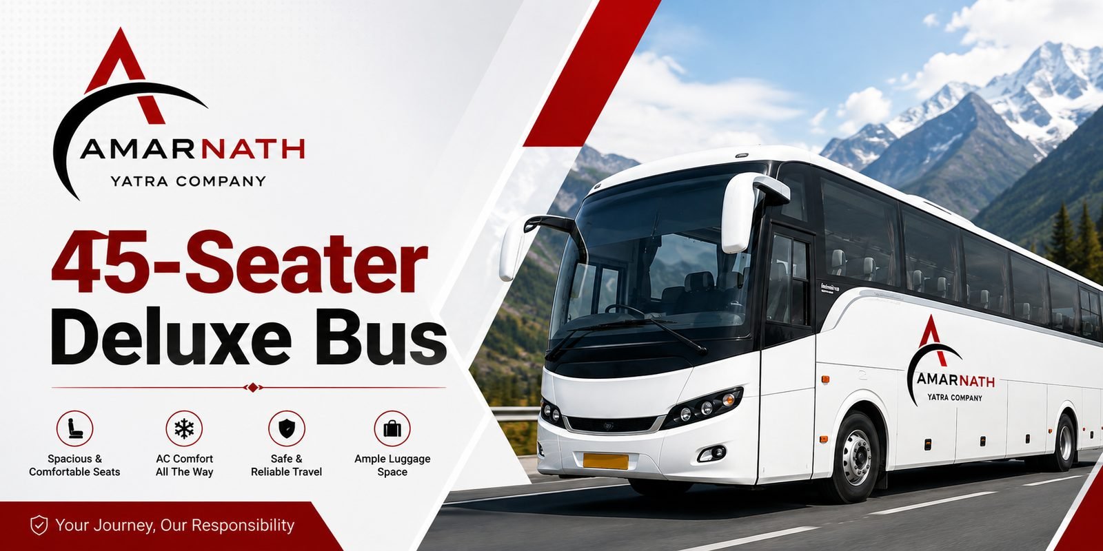 45-Seater Deluxe Bus